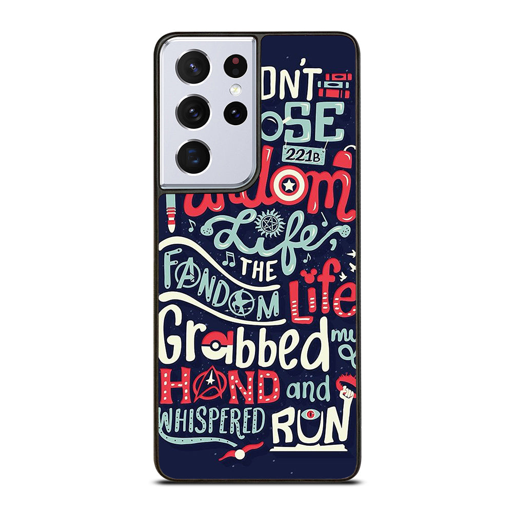 FANDOM LIFE Samsung Galaxy S21 Ultra Case Cover