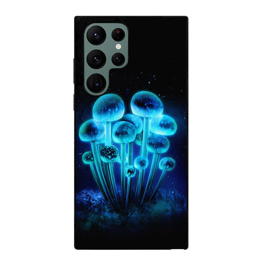 FANTASIA BLUE MUSHROOM ART 2 Samsung Galaxy S22 Ultra Case Cover