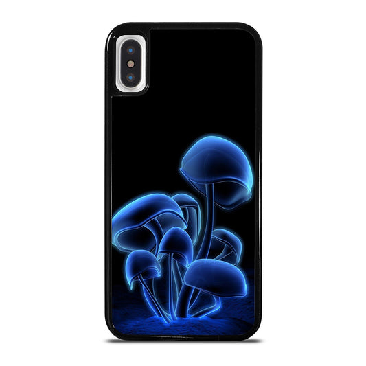 FANTASIA BLUE MUSHROOM ART iPhone X / XS Case Cover