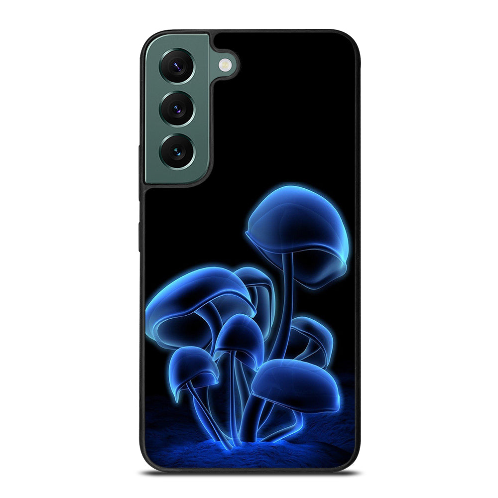 FANTASIA BLUE MUSHROOM ART Samsung Galaxy S22 Case Cover