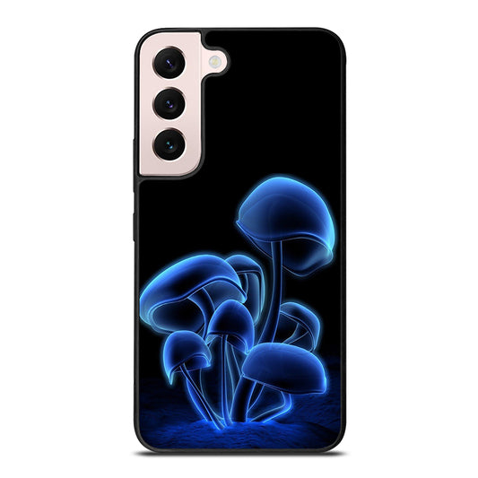 FANTASIA BLUE MUSHROOM ART Samsung Galaxy S22 Plus Case Cover