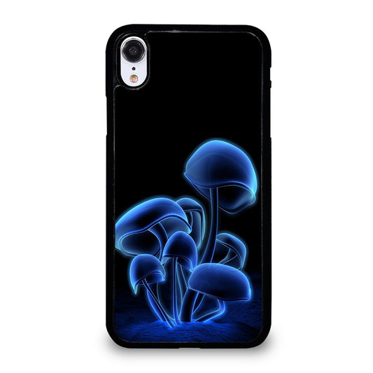 FANTASIA BLUE MUSHROOM ART iPhone XR Case Cover