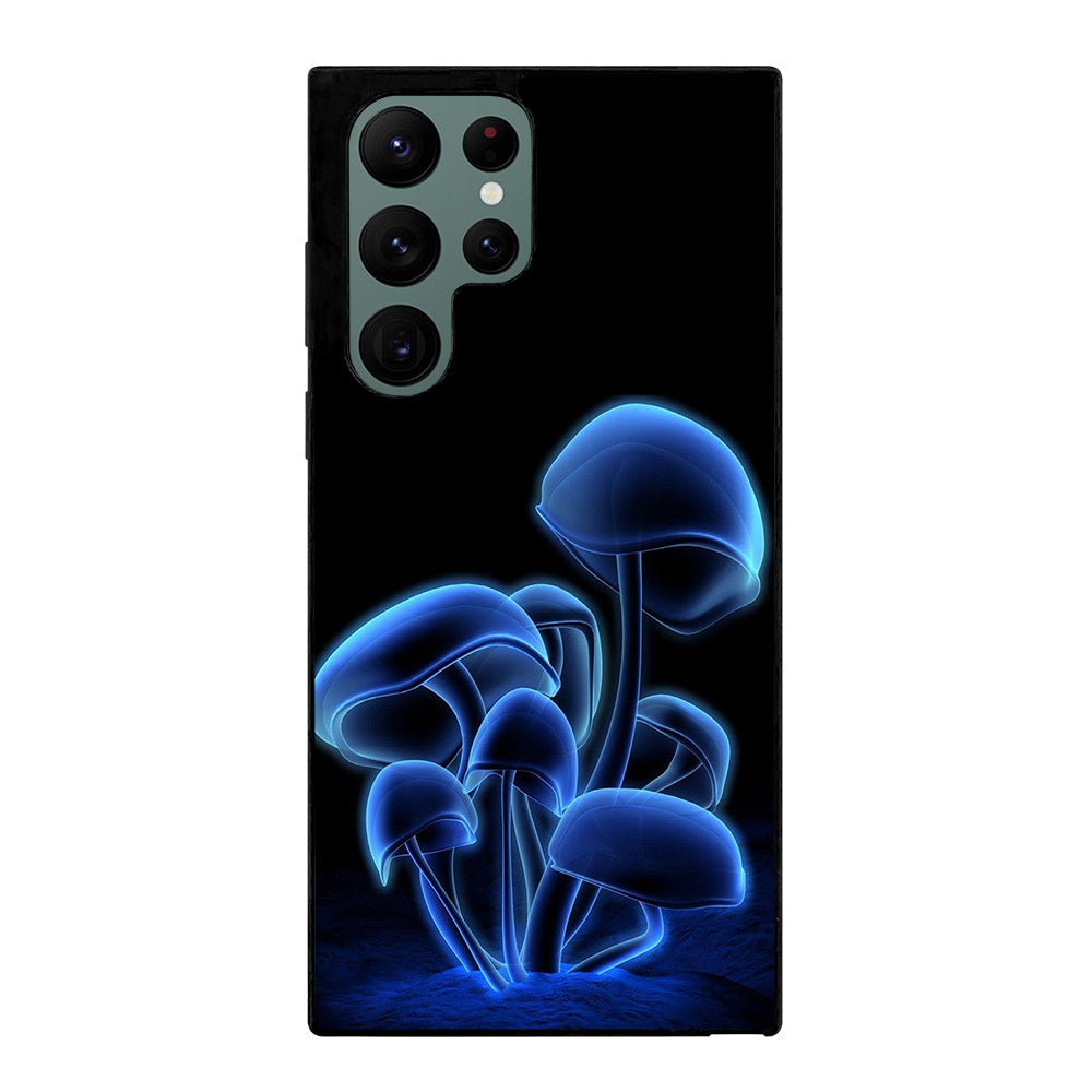 FANTASIA BLUE MUSHROOM ART Samsung Galaxy S22 Ultra Case Cover