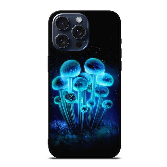 FANTASIA BLUE MUSHROOM ART 2 iPhone 15 Pro Max Case Cover