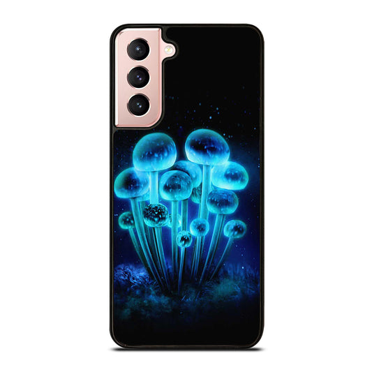 FANTASIA BLUE MUSHROOM ART 2 Samsung Galaxy S21 Case Cover