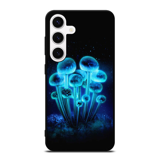 FANTASIA BLUE MUSHROOM ART 2 Samsung Galaxy S24 Case Cover