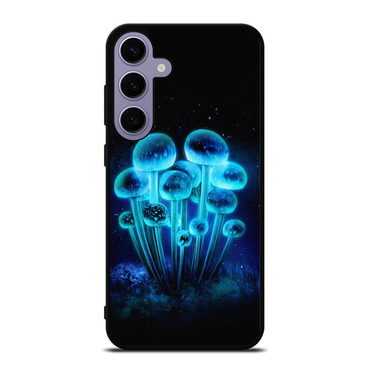 FANTASIA BLUE MUSHROOM ART 2 Samsung Galaxy S24 Plus Case Cover