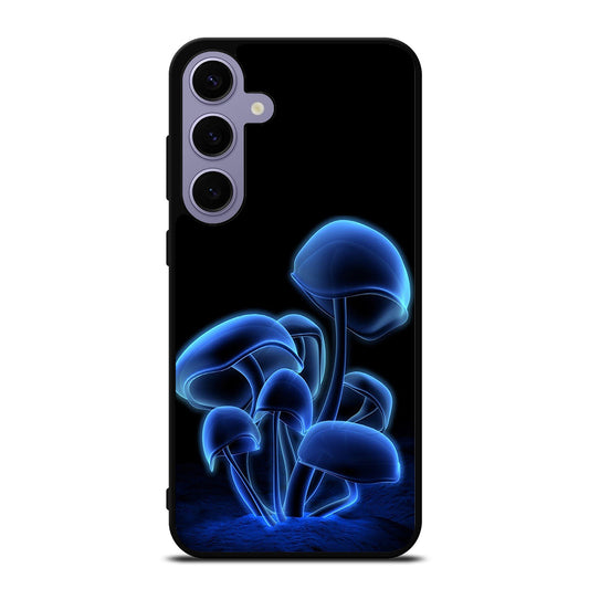 FANTASIA BLUE MUSHROOM ART Samsung Galaxy S24 Plus Case Cover