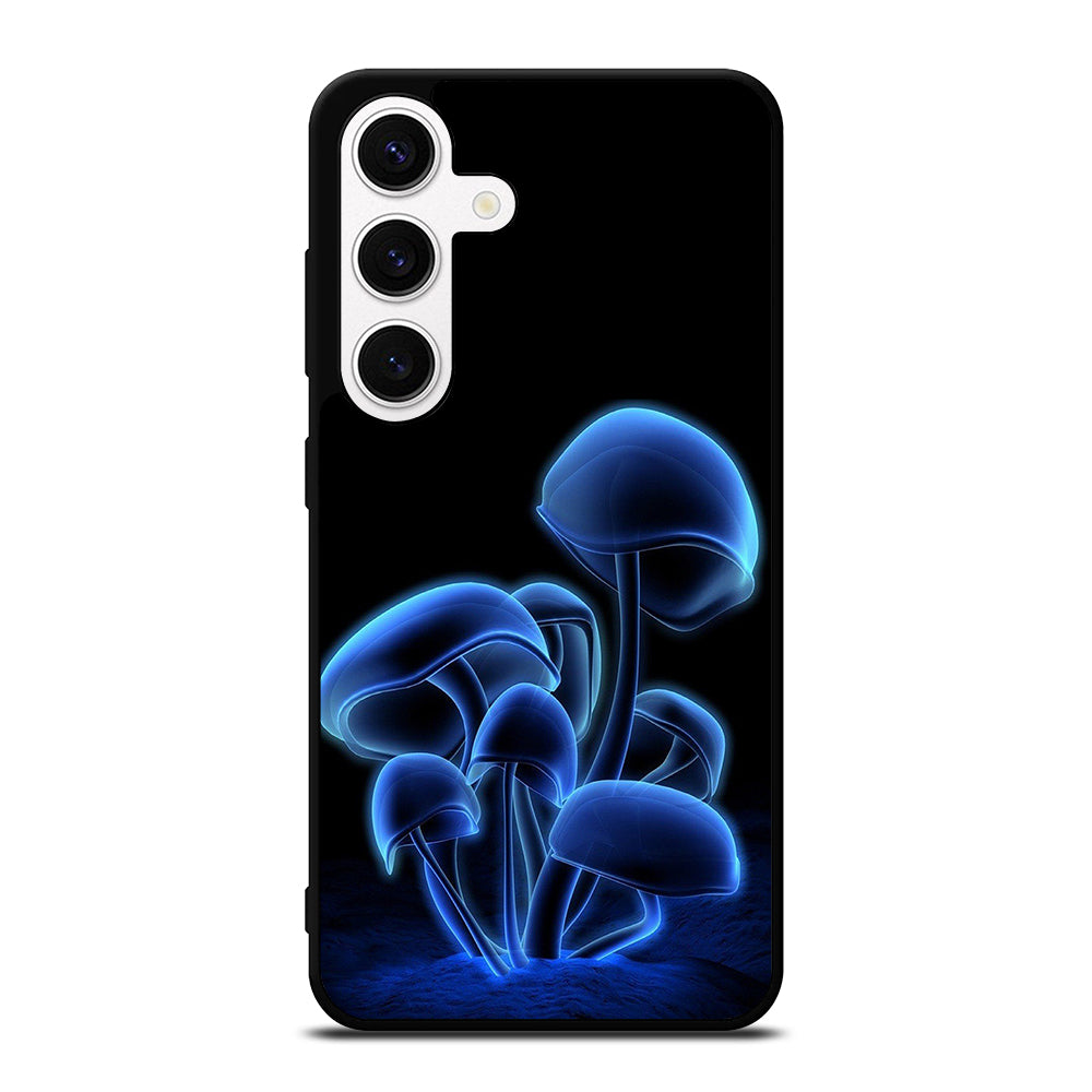 FANTASIA BLUE MUSHROOM ART Samsung Galaxy S24 Case Cover