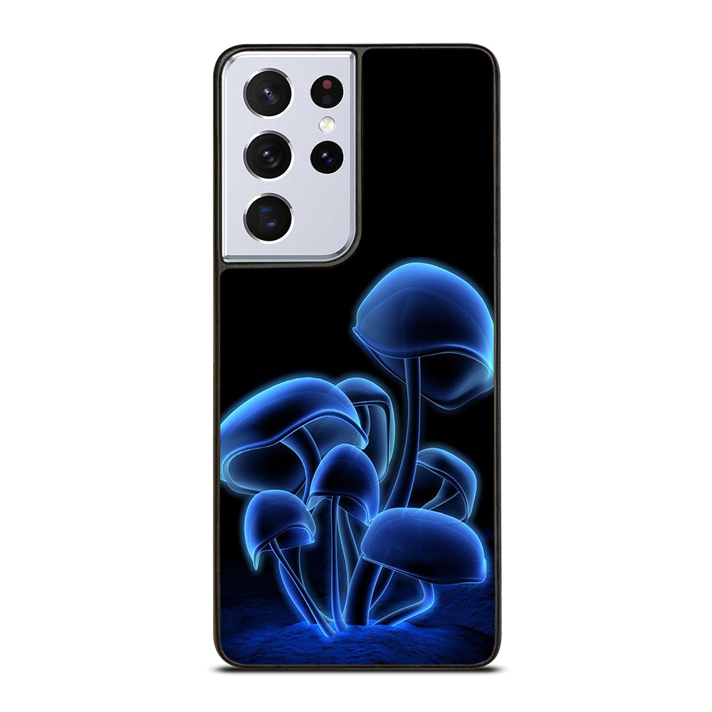 FANTASIA BLUE MUSHROOM ART Samsung Galaxy S21 Ultra Case Cover