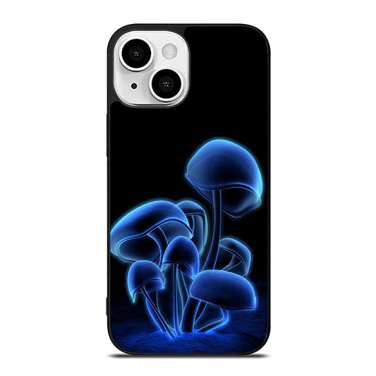 FANTASIA BLUE MUSHROOM ART iPhone 13 Mini Case Cover