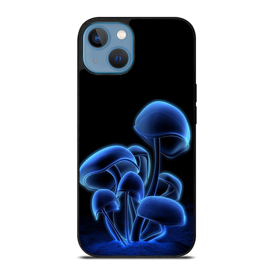 FANTASIA BLUE MUSHROOM ART iPhone 13 Case Cover