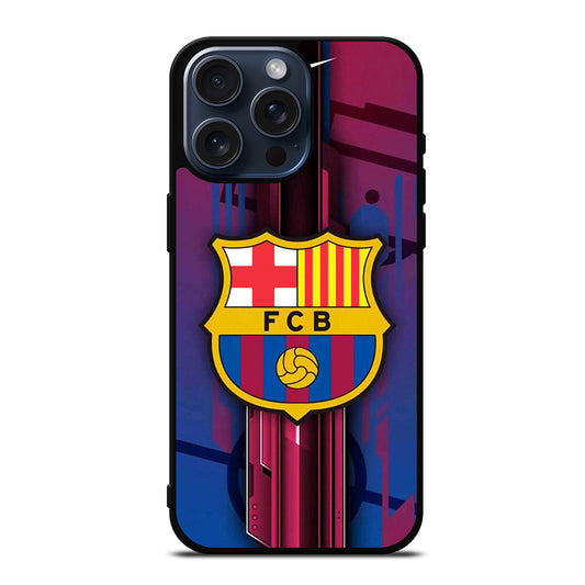 FC BARCELONA LOGO 3 iPhone 15 Pro Max Case Cover