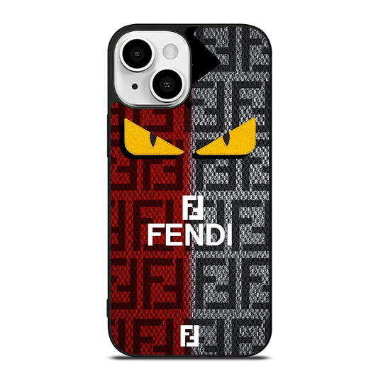 FENDI ROMA PATTERN iPhone 13 Mini Case Cover