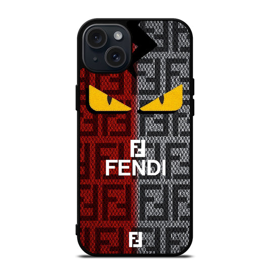 FENDI ROMA PATTERN iPhone 15 Plus Case Cover