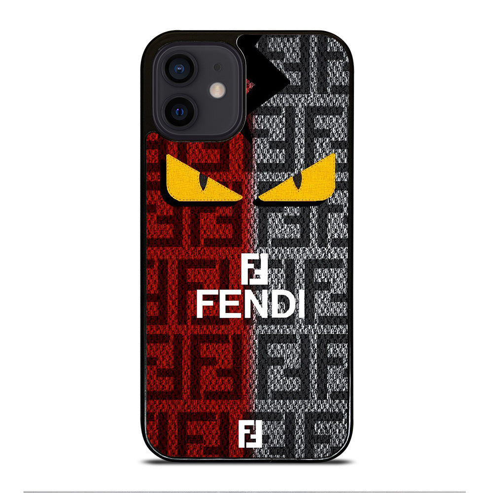 FENDI ROMA PATTERN iPhone 12 Mini Case Cover