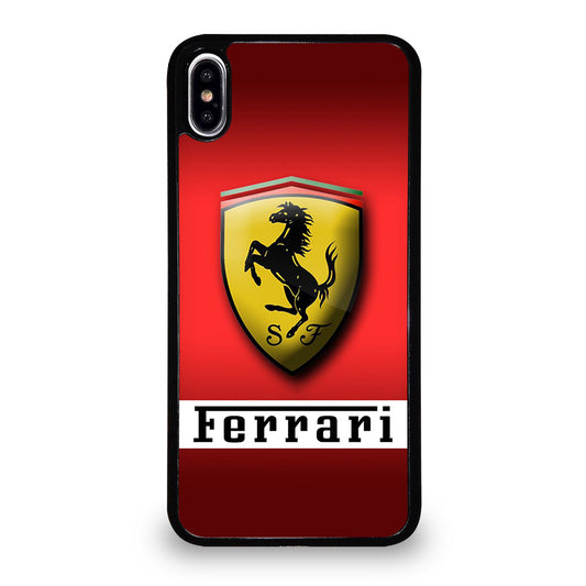 FERRARI EMBLEM iPhone XS Max Case Cover