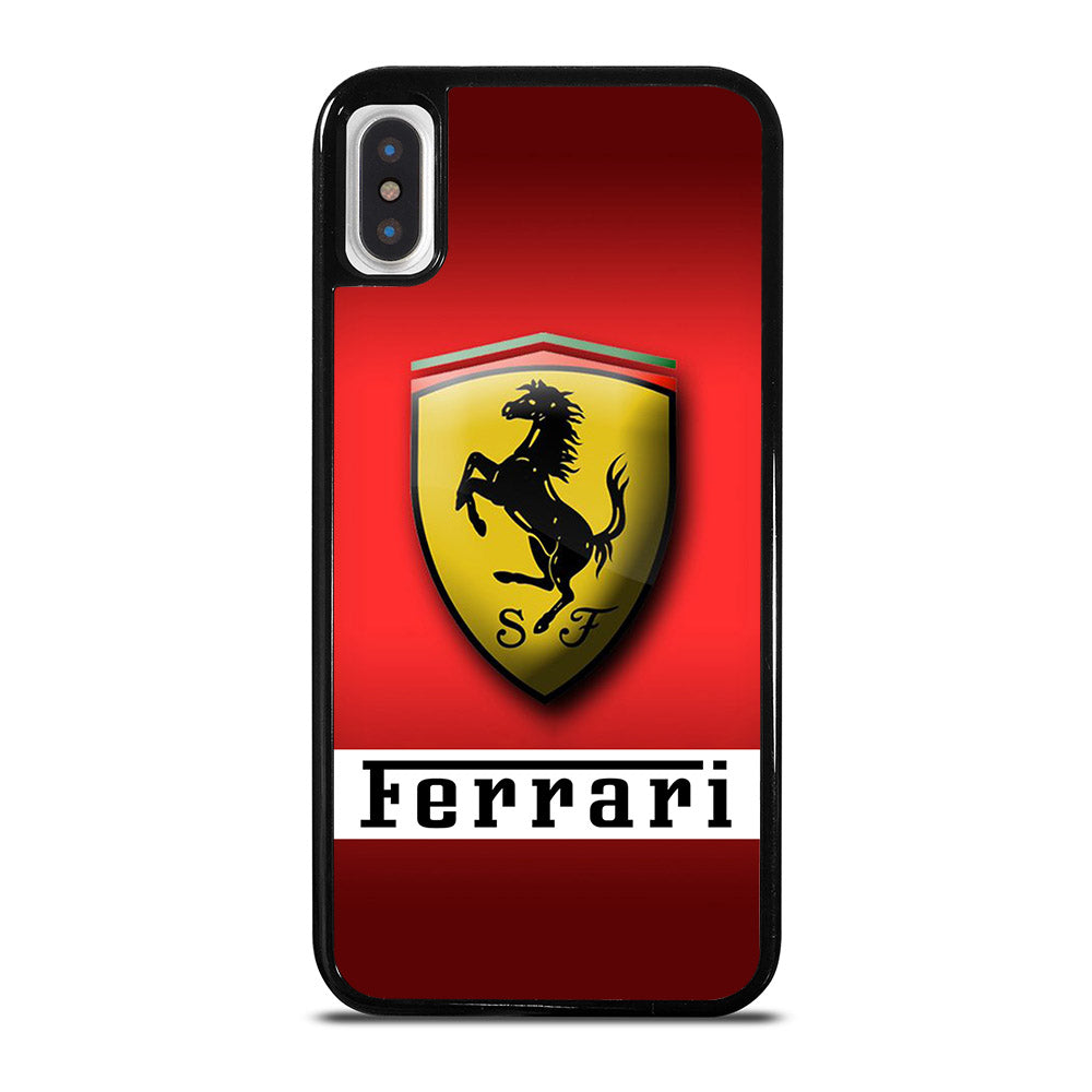 FERRARI EMBLEM iPhone X / XS Case Cover