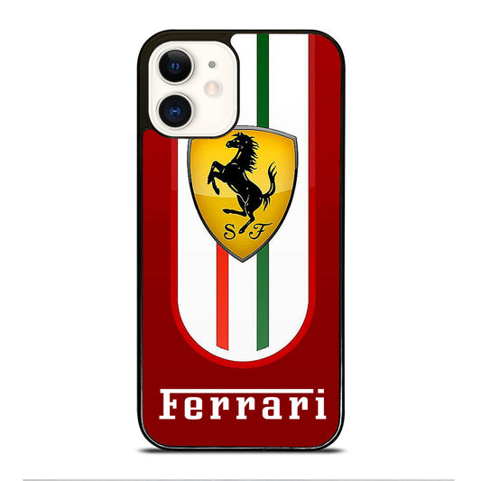 FERRARI CAR LOGO iPhone 12 Case Cover
