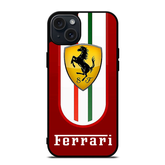 FERRARI CAR LOGO iPhone 15 Plus Case Cover