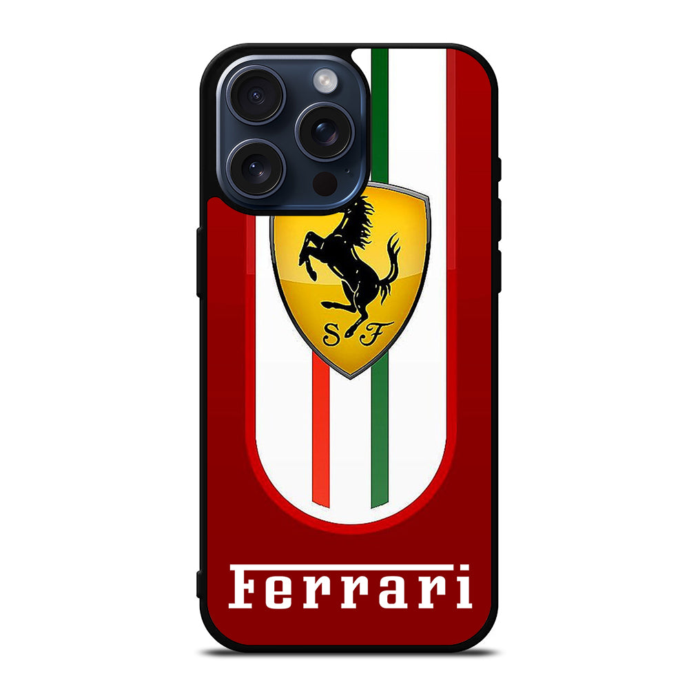 FERRARI CAR LOGO iPhone 15 Pro Max Case Cover