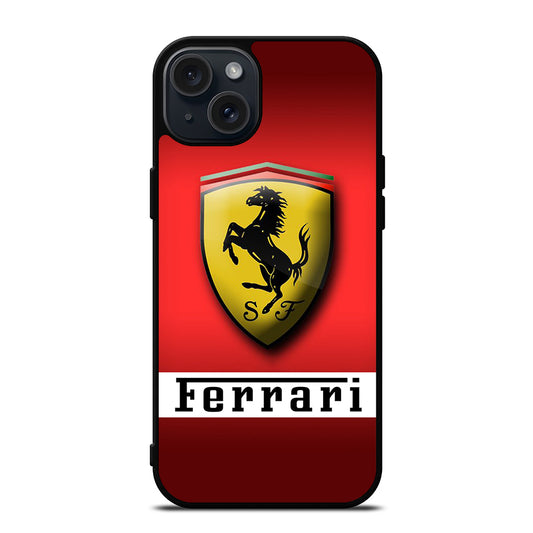 FERRARI EMBLEM iPhone 15 Plus Case Cover