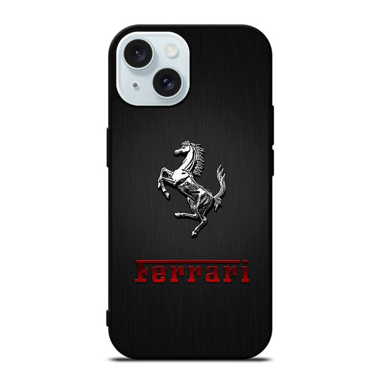 FERRARI HORSE LOGO iPhone 15 Case Cover