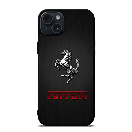 FERRARI HORSE LOGO iPhone 15 Plus Case Cover
