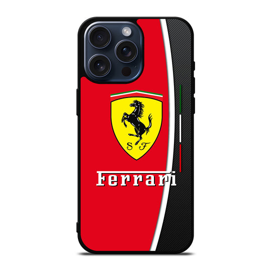 FERRARI LOGO CAR iPhone 15 Pro Max Case Cover