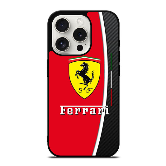 FERRARI LOGO CAR iPhone 15 Pro Case Cover
