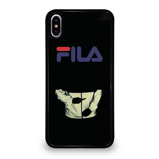 FILA MIDDLE FINGER iPhone XS Max Case Cover