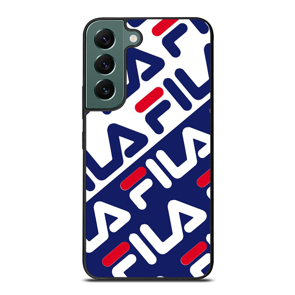 FILA PATTERN LOGO Samsung Galaxy S22 Case Cover