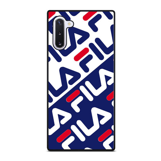 FILA PATTERN LOGO Samsung Galaxy Note 10 Case Cover