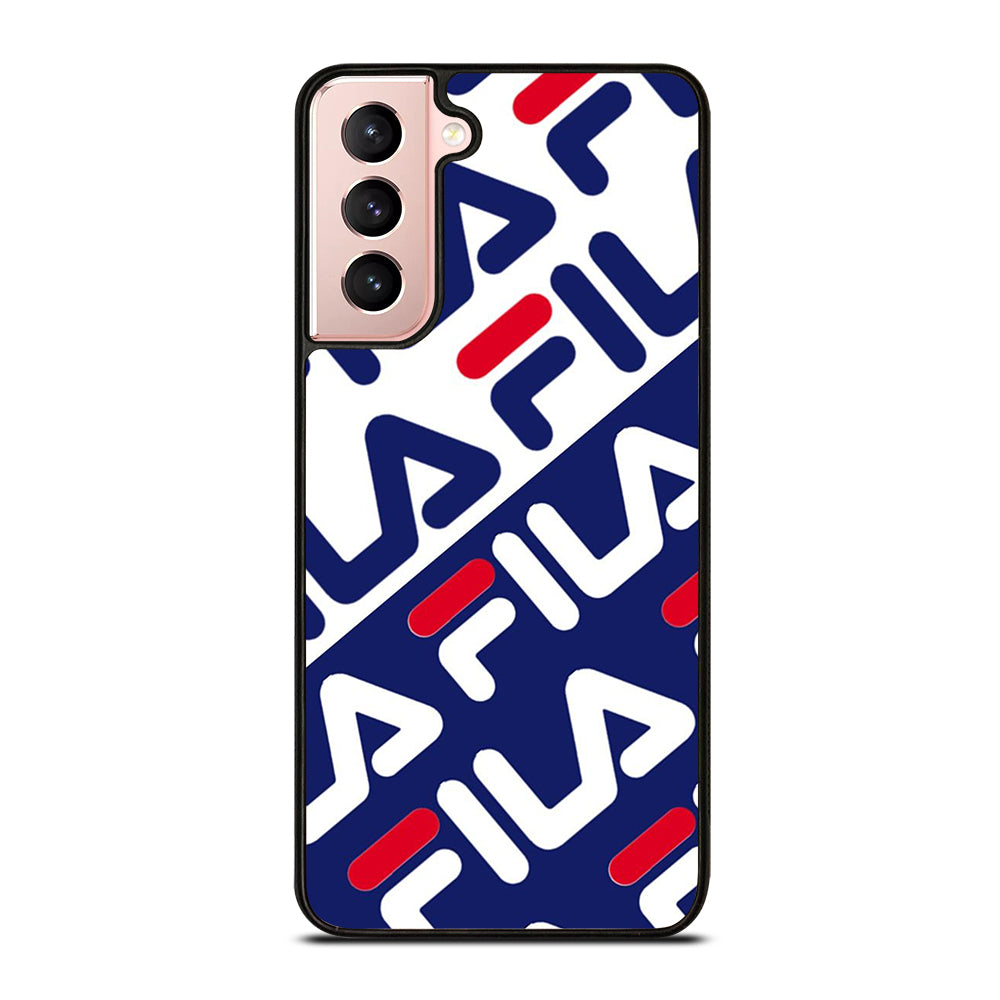 FILA PATTERN LOGO Samsung Galaxy S21 Case Cover