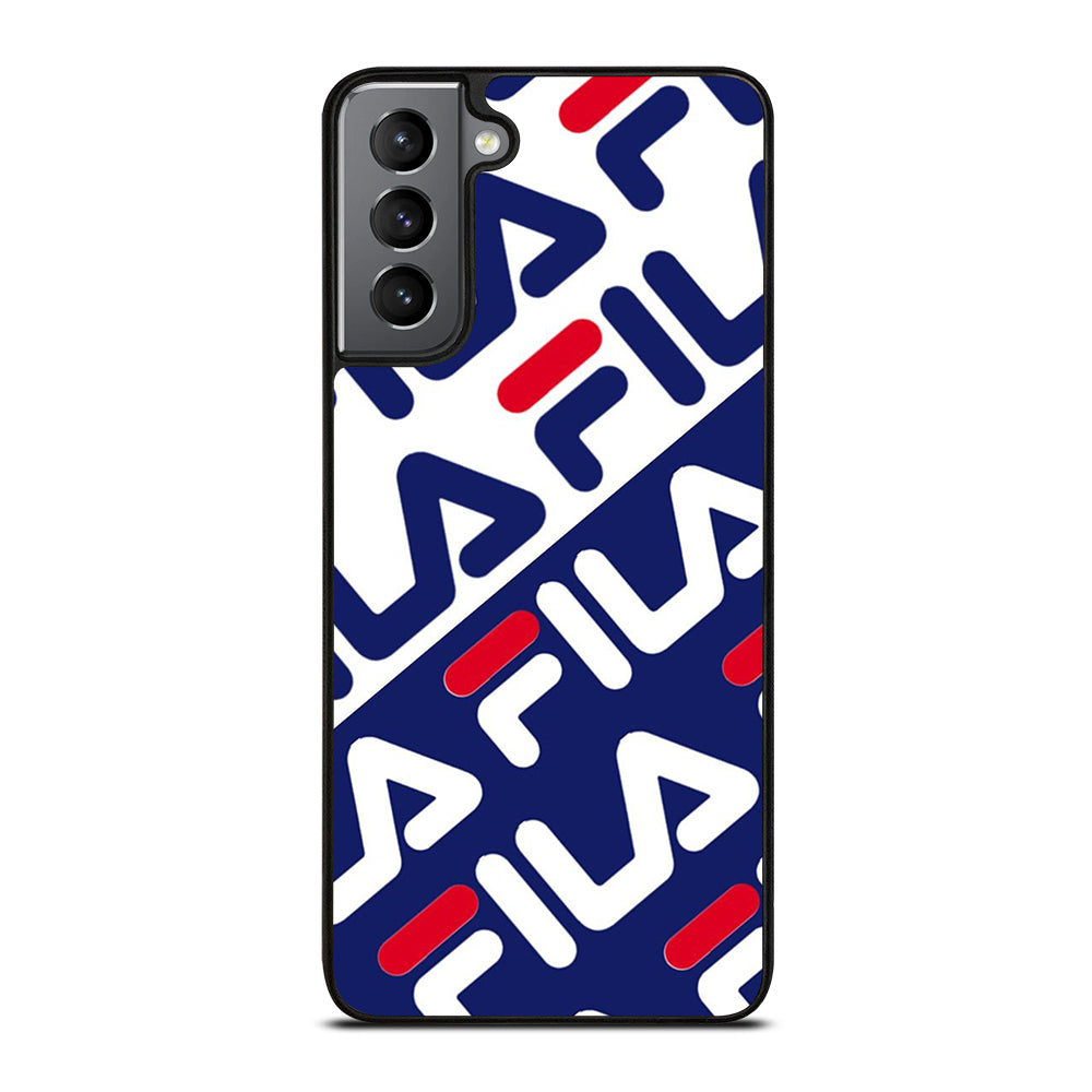 FILA PATTERN LOGO Samsung Galaxy S21 Plus Case Cover