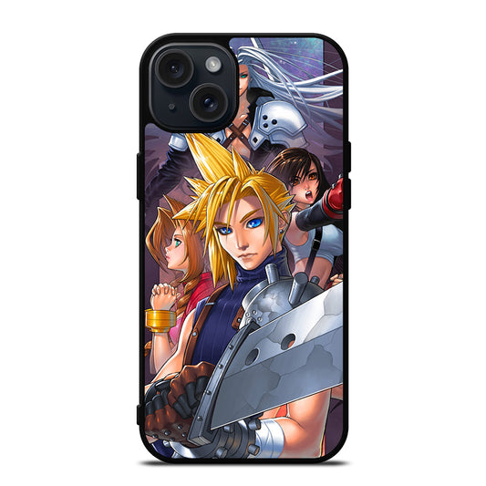 FINAL FANTASY CARTOON iPhone 15 Plus Case Cover