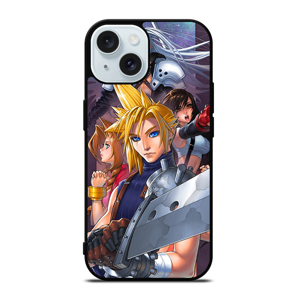 FINAL FANTASY CARTOON iPhone 15 Case Cover