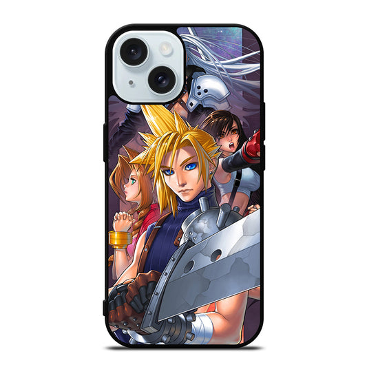FINAL FANTASY CARTOON iPhone 15 Case Cover