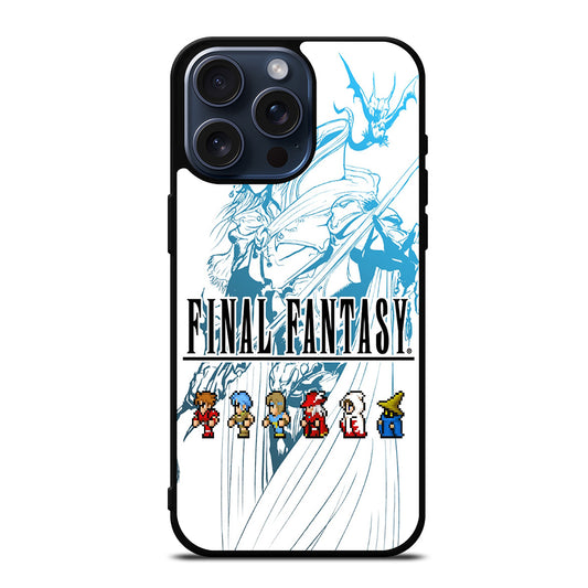 FINAL FANTASY VIDEO GAME iPhone 15 Pro Max Case Cover