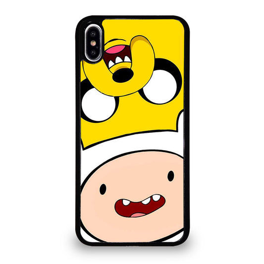 FINN AND JAKE FACE iPhone XS Max Case Cover