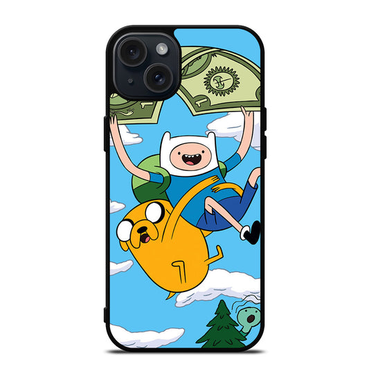 FINN AND JAKE DOLAR iPhone 15 Plus Case Cover