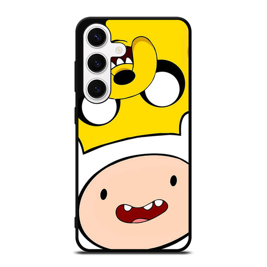 FINN AND JAKE FACE Samsung Galaxy S24 Case Cover