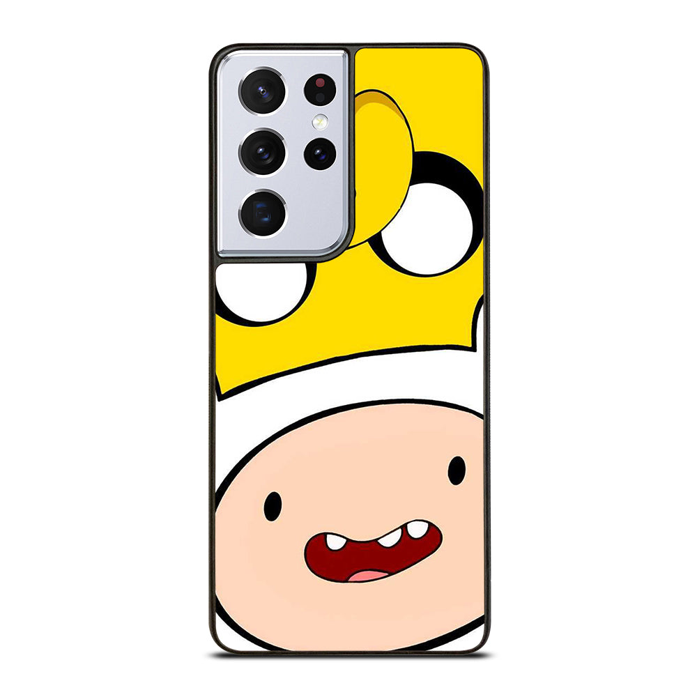 FINN AND JAKE FACE Samsung Galaxy S21 Ultra Case Cover