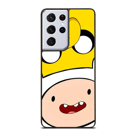 FINN AND JAKE FACE Samsung Galaxy S21 Ultra Case Cover