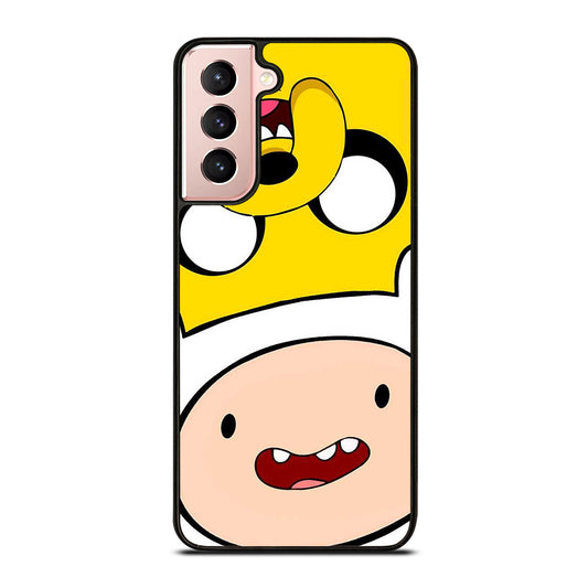 FINN AND JAKE FACE Samsung Galaxy S21 Case Cover