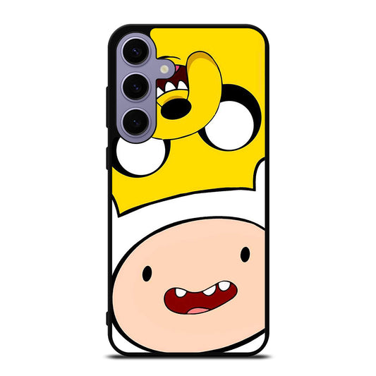 FINN AND JAKE FACE Samsung Galaxy S24 Plus Case Cover
