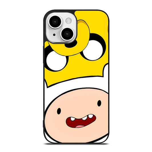 FINN AND JAKE FACE iPhone 13 Mini Case Cover
