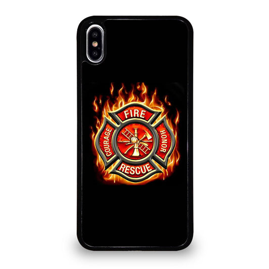 FIREFIGHTER FIREMAN FIRE iPhone XS Max Case Cover