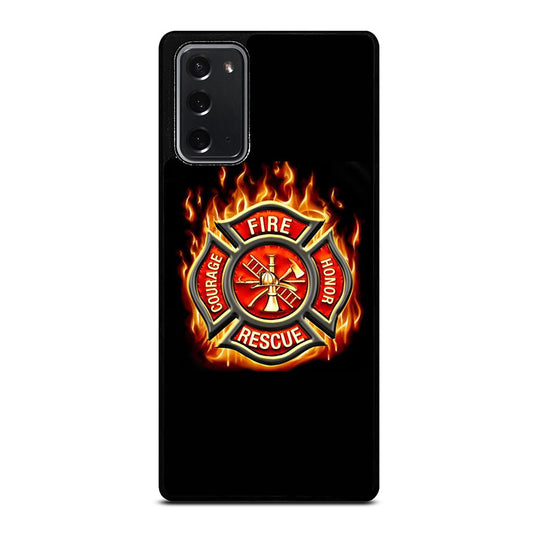 FIREFIGHTER FIREMAN FIRE Samsung Galaxy Note 20 Case Cover