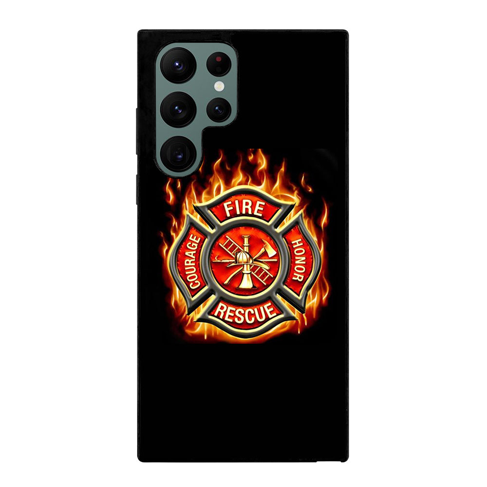 FIREFIGHTER FIREMAN FIRE Samsung Galaxy S22 Ultra Case Cover